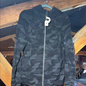 Lululemon Camouflage Zip-Up Hoodie